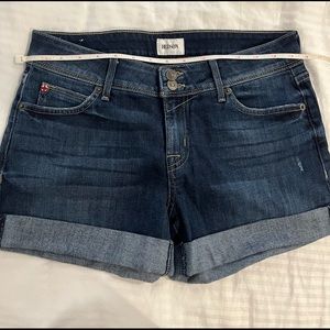 Hudson Croxley Cuffed Denim Jean Shorts size 27 Brand New With Tag